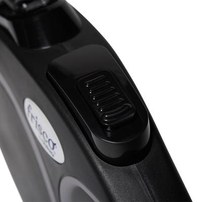Show full view: Frisco Retractable Dog Leash, Black, Small: 16-ft long, 3/8-in wide, 1 count slide 2 of 9