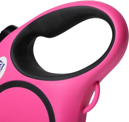 Show full view: Frisco Retractable Dog Leash, Pink, Large: 16-ft long, 9/16-in wide, 1 count slide 3 of 9