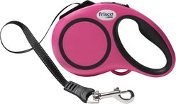 Frisco Retractable Dog Leash, Pink, Medium: 16-ft long, 7/16-in wide, 1 count