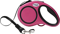 Frisco Retractable Dog Leash, Pink, Small: 16-ft long, 3/8-in wide, 1 count
