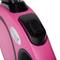 Show in main carousel: Frisco Retractable Dog Leash, Pink, Small: 16-ft long, 3/8-in wide, 1 count slide 2 of 9