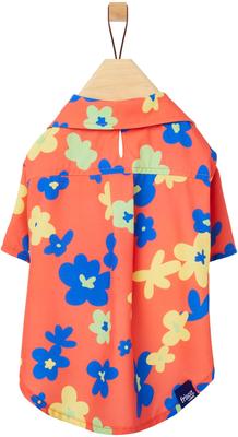 Show full view: Frisco Retro Floral Camp Dog & Cat Shirt, Medium slide 4 of 11