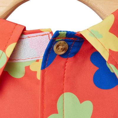 Show full view: Frisco Retro Floral Camp Dog & Cat Shirt, Small slide 7 of 12