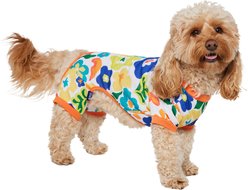 Frisco Retro Floral Dog & Cat PJs, Medium