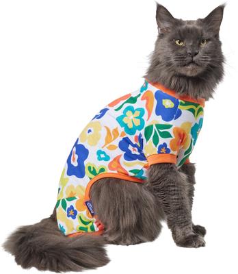 Show full view: Frisco Retro Floral Dog & Cat PJs, Medium slide 3 of 10