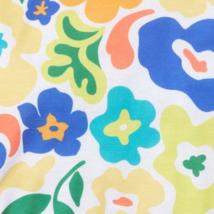 Frisco Retro Floral Dog & Cat PJs, Medium