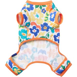 Frisco Retro Floral Dog & Cat PJs, Medium