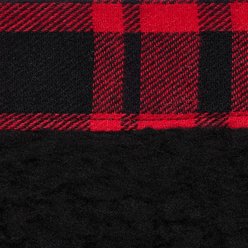 Frisco Reversible Flannel & Sherpa Dog & Cat Bandana, Red, Medium/Large slide 2 of 7