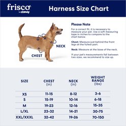 Frisco Reversible Holiday Polar Bears Dog Harness (Patent Pending), Blue, Medium slide 2 of 8