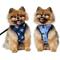 Show in main carousel: Frisco Reversible Holiday Polar Bears Dog Harness (Patent Pending), Blue, Small slide 1 of 10