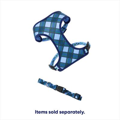 Show full view: Frisco Reversible Holiday Polar Bears Dog Harness (Patent Pending), Blue, XX-Large/XXX-Large slide 5 of 10