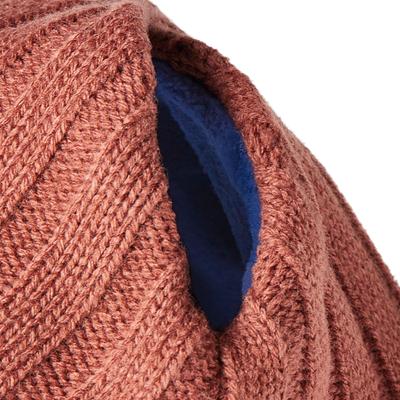 Show full view: Frisco Reversible Polar Fleece Lined Dog & Cat Knit Beanie, Navy, X-Large/XX-Large slide 4 of 10