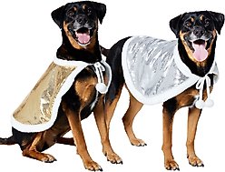 Frisco Reversible Sequin Dog & Cat Cape, X-Large/XX-Large