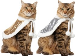 Frisco Reversible Sequin Dog & Cat Cape, X-Small/Small