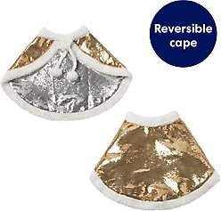 Frisco Reversible Sequin Dog & Cat Cape, X-Small/Small slide 2 of 7