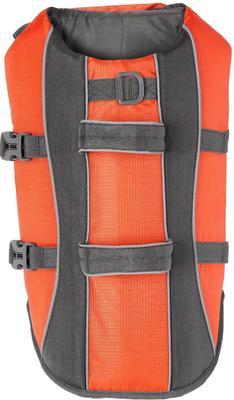 Show full view: Frisco Ripstop Dog Life Jacket, Orange, Medium slide 6 of 12