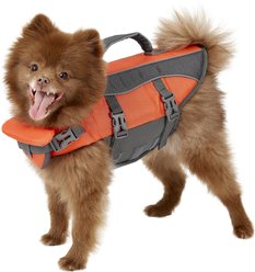 Frisco Ripstop Dog Life Jacket, Orange, Small