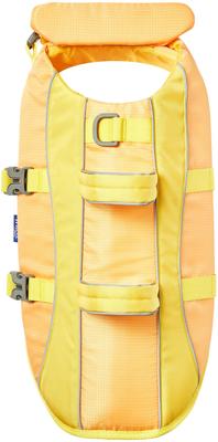 Show full view: Frisco Ripstop Dog Life Jacket, Yellow/Peach, X-Small slide 5 of 12
