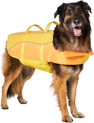 Frisco Ripstop Dog Life Jacket, Yellow/Peach, XX-Large/XXX-Large