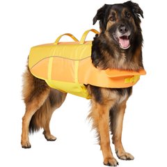 Frisco Ripstop Dog Life Jacket, Yellow/Peach, XX-Large/XXX-Large
