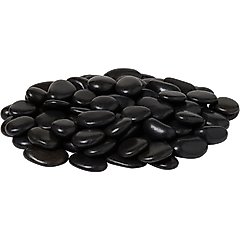 Frisco River Rock Gravel, Black, 5-lb