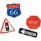 Show in main carousel: Frisco Road Trip Traffic Signs Plush Cat Toy with Catnip, 4 count slide 1 of 4