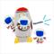 Show in main carousel: Frisco Rocket Ship Hide & Seek Puzzle Plush Squeaky Dog Toy, Small/Medium slide 4 of 7
