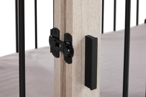 Show full view: Frisco "Rockford" Dog Crate Credenza & Mat, Gray slide 5 of 7