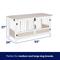 Show in main carousel: Frisco "Roma" Dog Crate Credenza & Mat, Gray, 55.5 x 24.5 x 30 inches slide 4 of 9