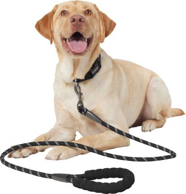 Show full view: Frisco Rope Dog Leash with Padded Handle, Black, 5-ft long slide 4 of 7