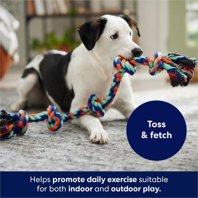 Show full view: Frisco Rope with 5 Knots Dog Toy, Large/X-Large slide 4 of 6