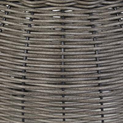 Show full view: Frisco Round Wicker Cat Condo with Top Perch, Gray slide 4 of 6