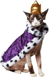 Frisco Royal King Dog & Cat Cape Costume, X-Small/Small