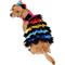 Show in main carousel: Frisco Ruffle Party Dog & Cat Dress + Headpiece, Small slide 5 of 11