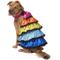 Show in main carousel: Frisco Ruffle Party Dog & Cat Dress + Headpiece, XX-Large slide 3 of 9