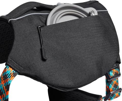 Show full view: Frisco Rugged Day Pack Harness with Reflective Straps, Black, XX-Large/XXX-Large slide 4 of 11