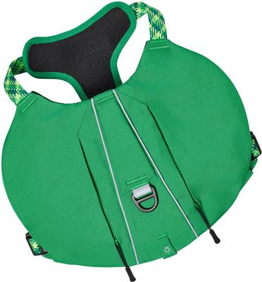 Show full view: Frisco Rugged Day Pack Harness with Reflective Straps, Green, Large slide 4 of 12