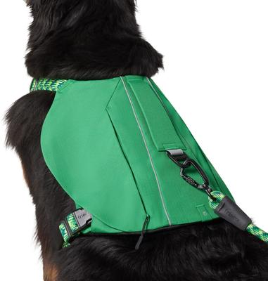 Show full view: Frisco Rugged Day Pack Harness with Reflective Straps, Green, XX-Large/XXX-Large slide 2 of 11