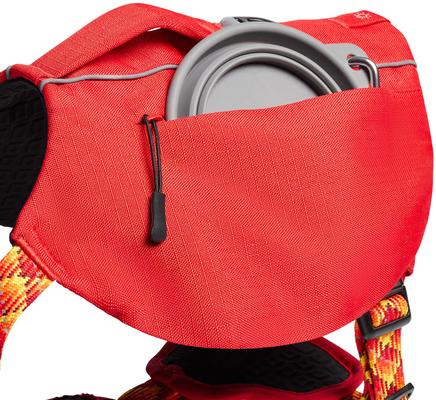 Show full view: Frisco Rugged Day Pack Harness with Reflective Straps, Red, Large slide 4 of 10