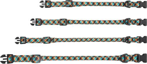 Show full view: Frisco Rugged Reflective Rope Dog Collar, Black, 18 to 20-in neck, 3/4-in wide slide 5 of 11