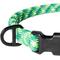 Show in main carousel: Frisco Rugged Reflective Rope Dog Collar, Green, 18 to 20-in neck, 3/4-in wide slide 2 of 11