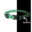 Show in main carousel: Frisco Rugged Reflective Rope Dog Collar, Green, 18 to 20-in neck, 3/4-in wide slide 4 of 11