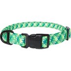 FRISCO Rugged Reflective Rope Dog Collar, Red, 20 to 22-in neck, 1-in ...