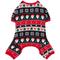 Show in main carousel: Frisco Santa Fair Isle Polar Fleece Dog & Cat PJs, Santa Plaid, Small slide 4 of 9