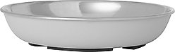 Frisco Saucer Cat Bowl, Gray, X-Small: 0.5 cup, 1 count