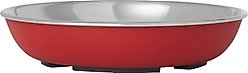 Frisco Saucer Cat Bowl, Red, 1 cup, 1 count