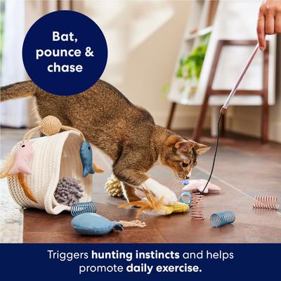 Show full view: Frisco Sea Creatures Variety Pack Cat Toy with Catnip, 12 count slide 6 of 8