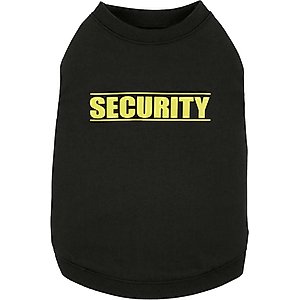 Frisco Security Dog & Cat T-Shirt, Jet Black, X-Large