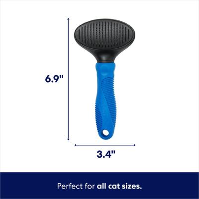 Show full view: Frisco Self-Cleaning Slicker Cat Brush slide 3 of 8