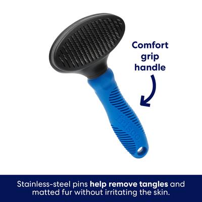 Show full view: Frisco Self-Cleaning Slicker Cat Brush slide 4 of 8